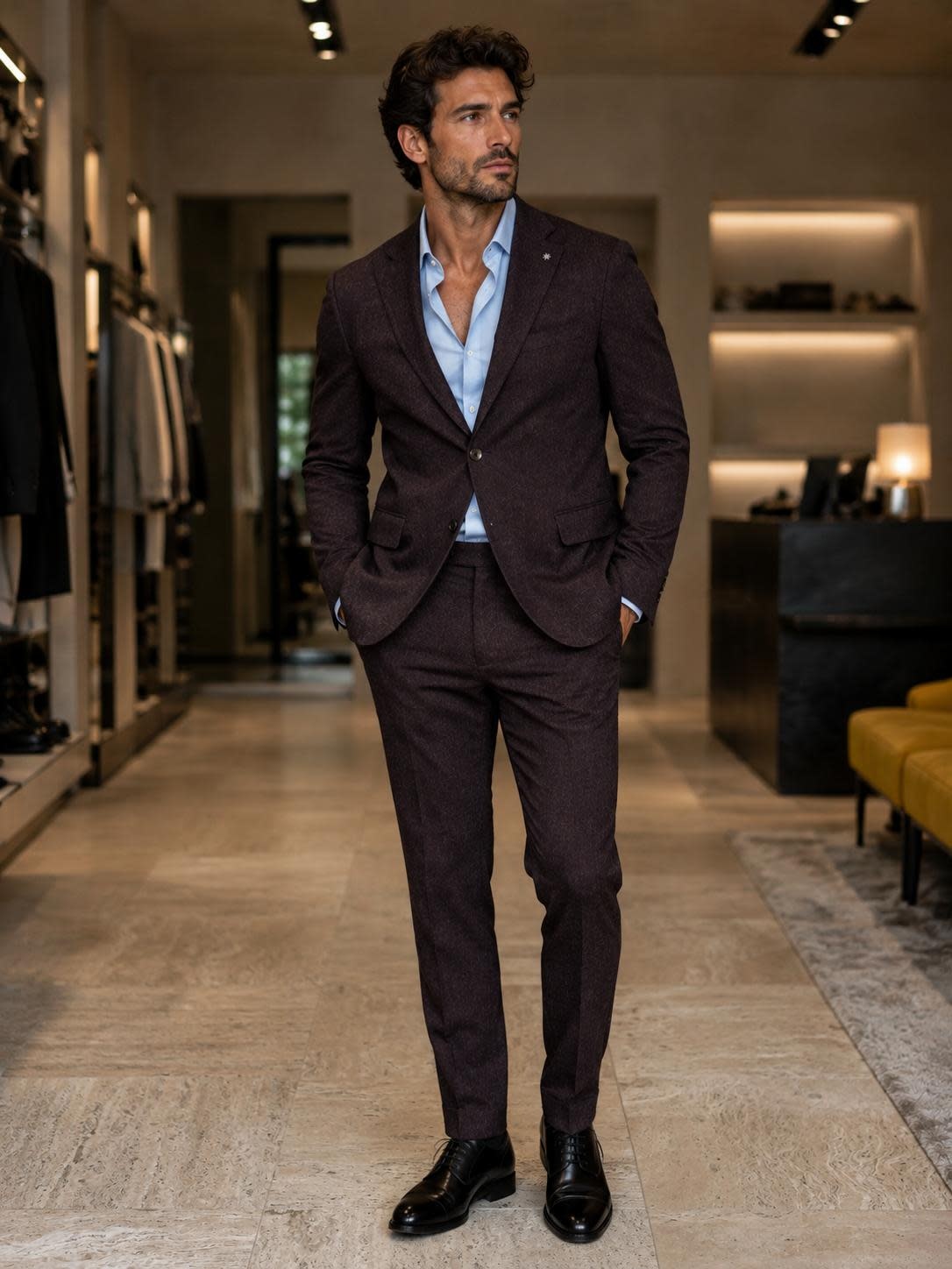 Costume en jersey stretch