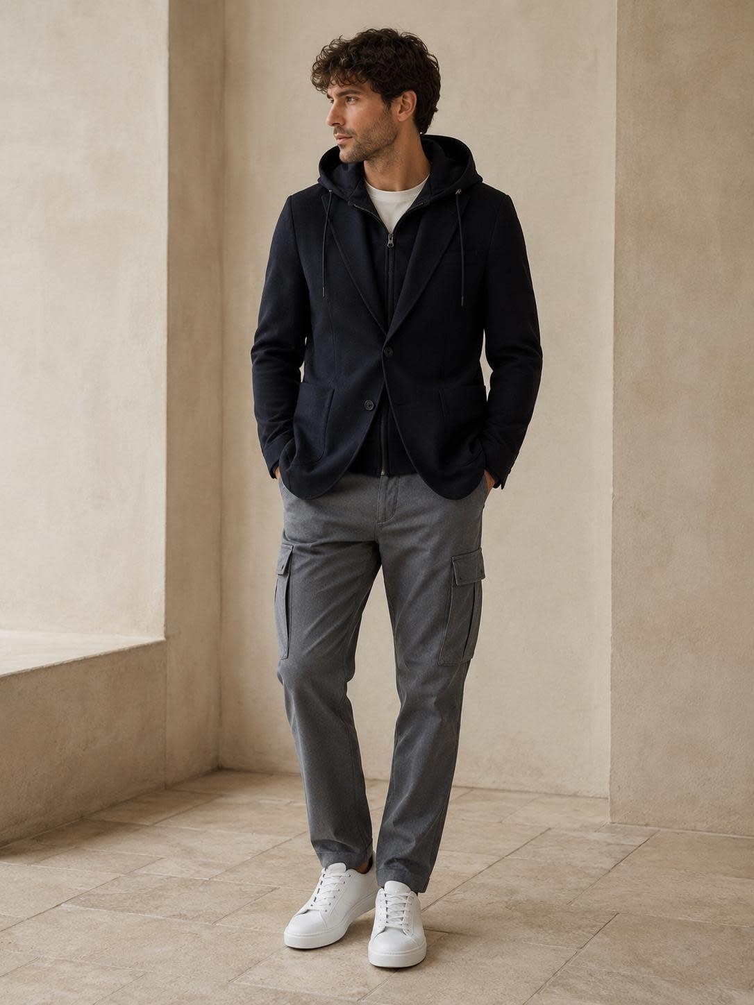 Veste avec capuche