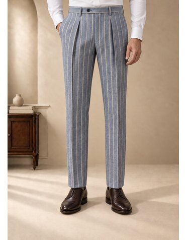 Pantalon à rayures