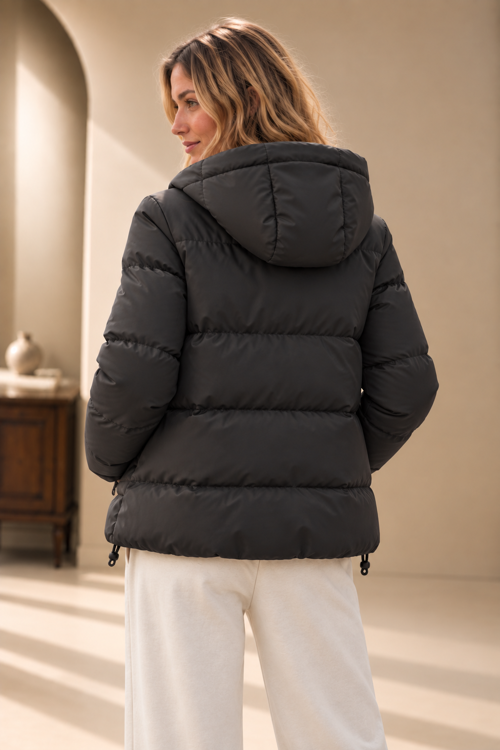JKT016 doudoune capuche