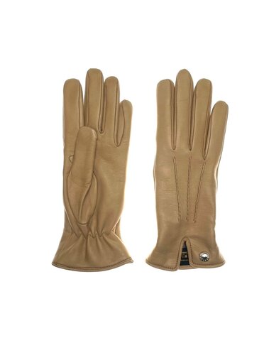 RESTELLI 37 Gants en cuir de veau nappa intérieure en cach