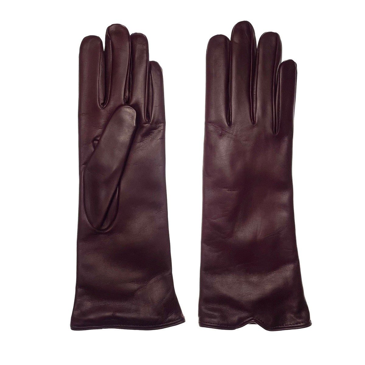 RESTELLI 922 Gants longs cuir veau nappa doublure en cachemire