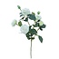 Mini Roos Kunstbloem | Kleur: Natuurlijk Wit | ↕ Lengte 70 cm | Per stuk