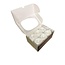 Gepreserveerde Rozen koppen | Kleur: White Classic | Per 6 rozen