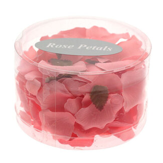 Pétalos de rosa Flor artificial | Color: Rosa claro | Por 150 pétalos