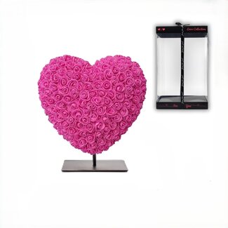 Foam Hart Rozen | Kleur: Roze | Inclusief standaard