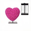 Foam Hart Rozen | Kleur: Roze | Inclusief standaard