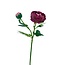 Pioenroos Kunstbloem | Kleur: Fuchsia | ↕ Lengte: 55 cm | Per stuk