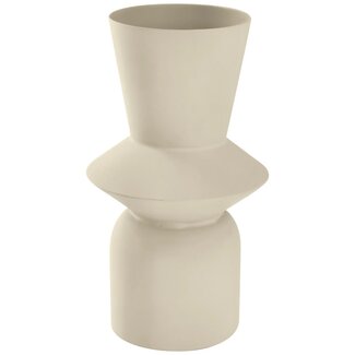 Vase Ariele | Beige | Ø Diameter 11.5 cm | ↕ Height 22.5 cm