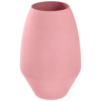 Vaas Alenia | Kleur Roze | Ø Diameter 13 cm | ↕ Hoogte 20 cm