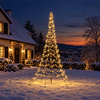 Xmas Starlight® Xmas Starlight® | 4 meter kerstboom | 640 LED-lampjes | Warm wit | inclusief mast