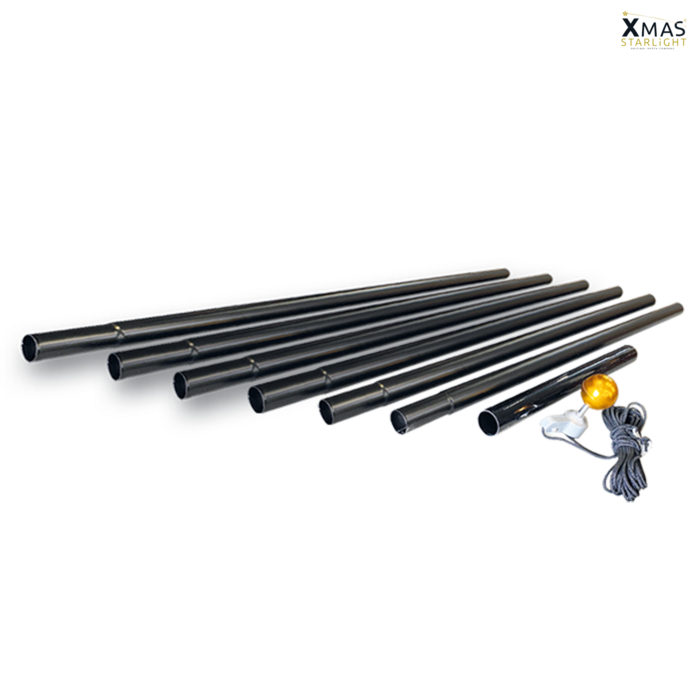 Xmas Starlight® Xmas Starlight® | Deelbare mast | 6 meter | 6 delen | Ø 50 mm