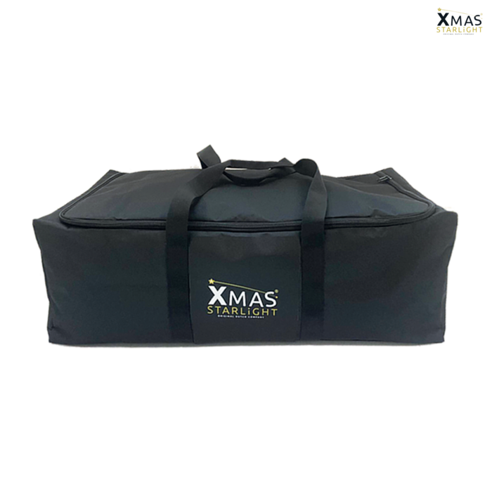 Xmas Starlight® DEMO BOOM | Xmas Starlight® Flexbelt | 6 meter vlaggenmast-kerstboom | 1200 LED-lampjes | Warm wit