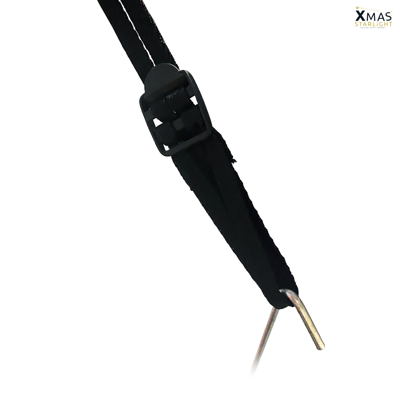 Xmas Starlight® DEMO BOOM | Xmas Starlight® Flexbelt | 6 meter vlaggenmast-kerstboom | 1200 LED-lampjes | Warm wit