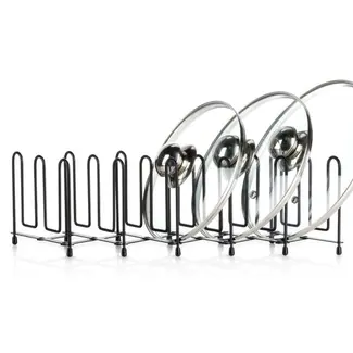 Expandable black lid organizer