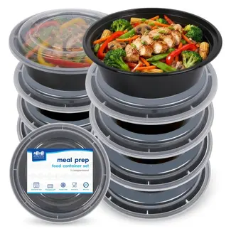 Ronde meal prep bakjes 880 ml