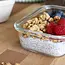 Glazen meal prep bakje met klikdeksel – 370 ml