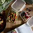 10-delige glazen meal prep set met klikdeksels