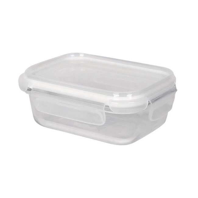 10-piece glass meal prep container set with clip-top lids