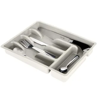 Besteckkasten aschgrau