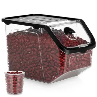 Voorraadbak transparant 12 liter