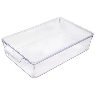 Fridge organizer with lid