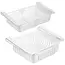 Uitschuifbare koelkast organizer voor onder de plank – 21-28,7 cm