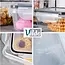 24-piece plastic food storage container set with clip-top lids