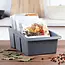 Grey plastic herb and spice organizer – 25 x 15 x 9 cm