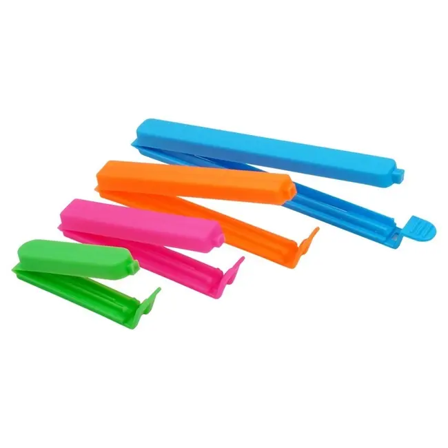 Kunststoff-Beutelclips Set 32 Stück – 4 Größen