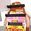 Zwarte kunststof zaksluiters set 40 stuks – 2 formaten