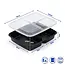 Wiederverwendbare Meal-Prep-Boxen mit 3 Fächern – 10er-Set