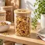Vorratsglas mit Bambusdeckel – 660 ml