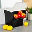 Fruit and vegetable storage container with hinged lid – 13 litre