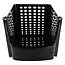 Zwarte groente- en fruitbak met perforatie – 29 x 21 x 16 cm