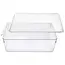 Transparent fridge organizer with lid – 32.5 x 20 x 10.5 cm
