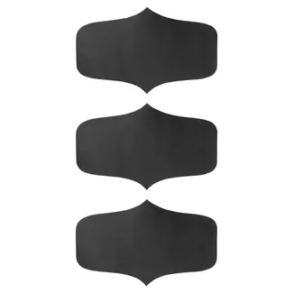 Krijtbord labels 10,5 × 6,5 cm – 3 stuks