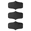 Black Chalkboard Labels 10.5 × 6.5 cm – 3 Reusable Labels
