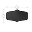 Schwarze Kreidetafel-Etiketten 5,5 × 3,3 cm – 6 wiederverwendbare Etiketten