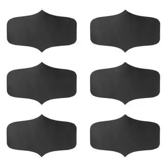 Chalkboard Labels 5.5 × 3.3 cm – 6 Pack