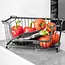 Black Metal Fruit & Vegetable Basket 31 × 17.5 × 15.5 cm – Stackable