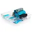 Transparent Drawer Organiser 31 × 31 × 5.5 cm – 4 Compartments