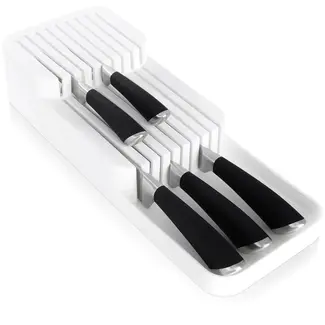 Drawer Knife Organiser – 18 Knives – White