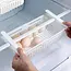 Uitschuifbare koelkast organizer voor onder de plank – 21-28,7 cm