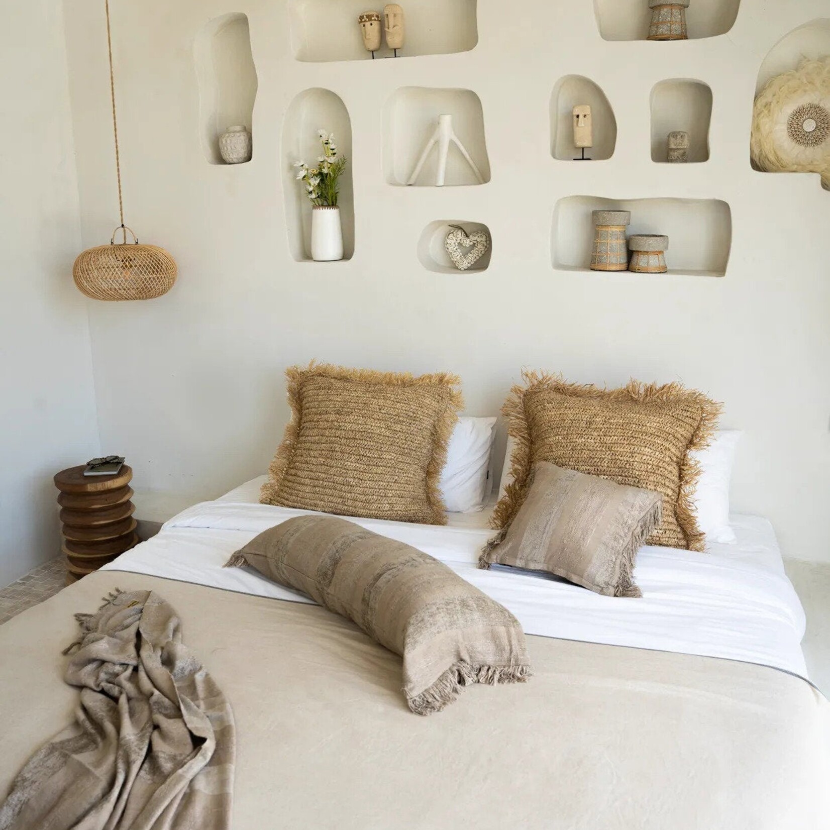 Bazar Bizar Antwerp The Oh My Gee Cushion Cover - Concrete Velvet - 40x40