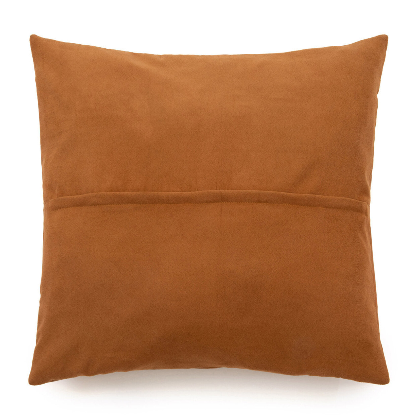 Bazar Bizar Antwerp The Four Panel Leather Cushion Cover - Camel - 60x60