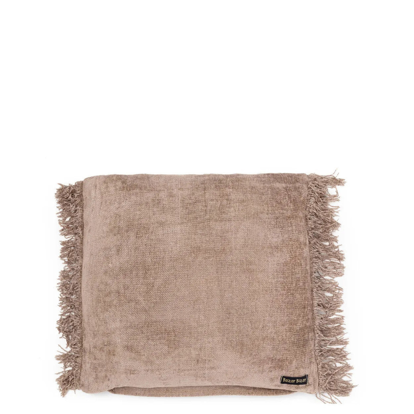 Bazar Bizar Antwerp The Oh My Gee Cushion Cover - Concrete Velvet - 40x40