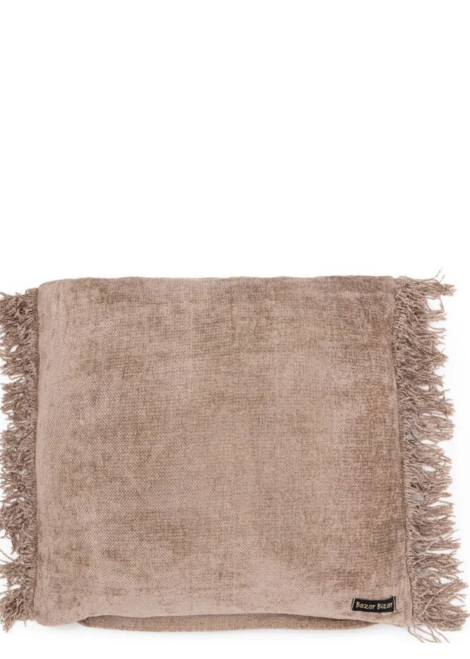 Bazar Bizar Antwerp The Oh My Gee Cushion Cover - Concrete Velvet - 40x40