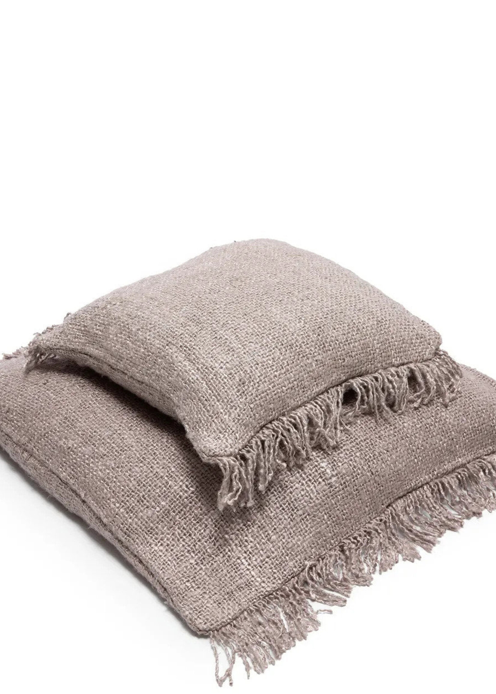 Bazar Bizar Antwerp The Oh My Gee Cushion Cover - Pearl Grey - 60x60