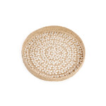 Bazar Bizar Antwerp The Costa Shell Plate - Natural White - M